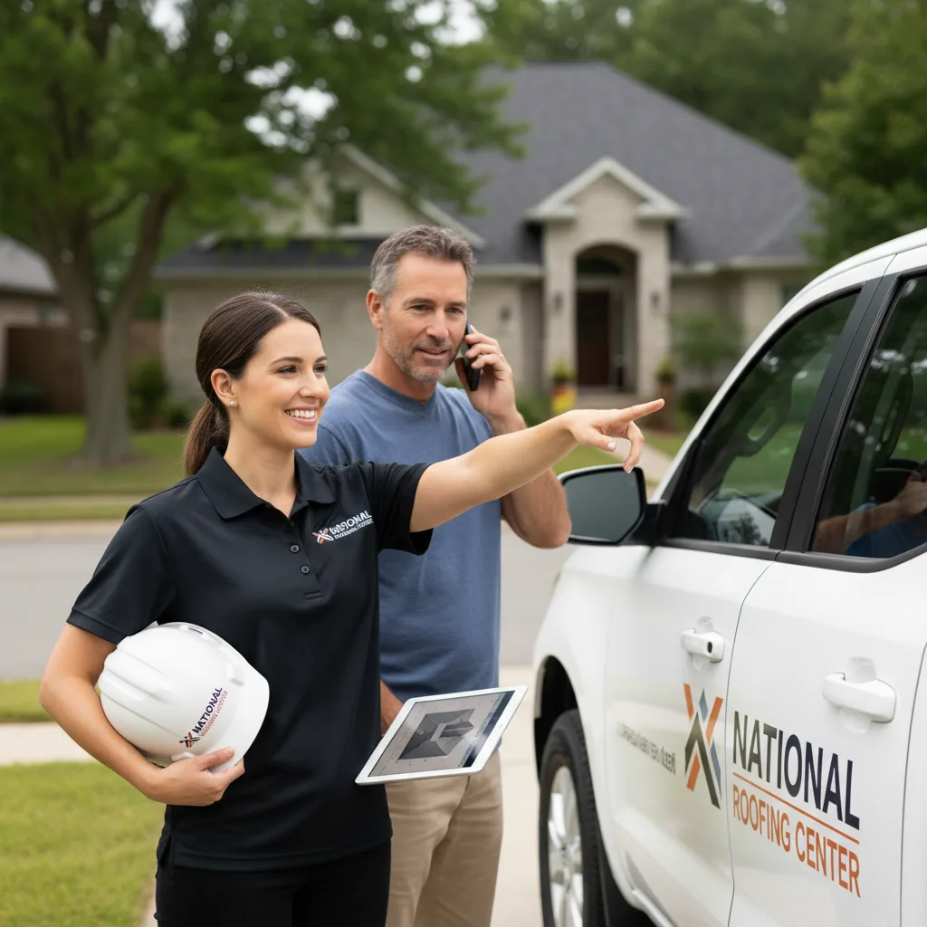 National Roofing Center customer support in Overgaard